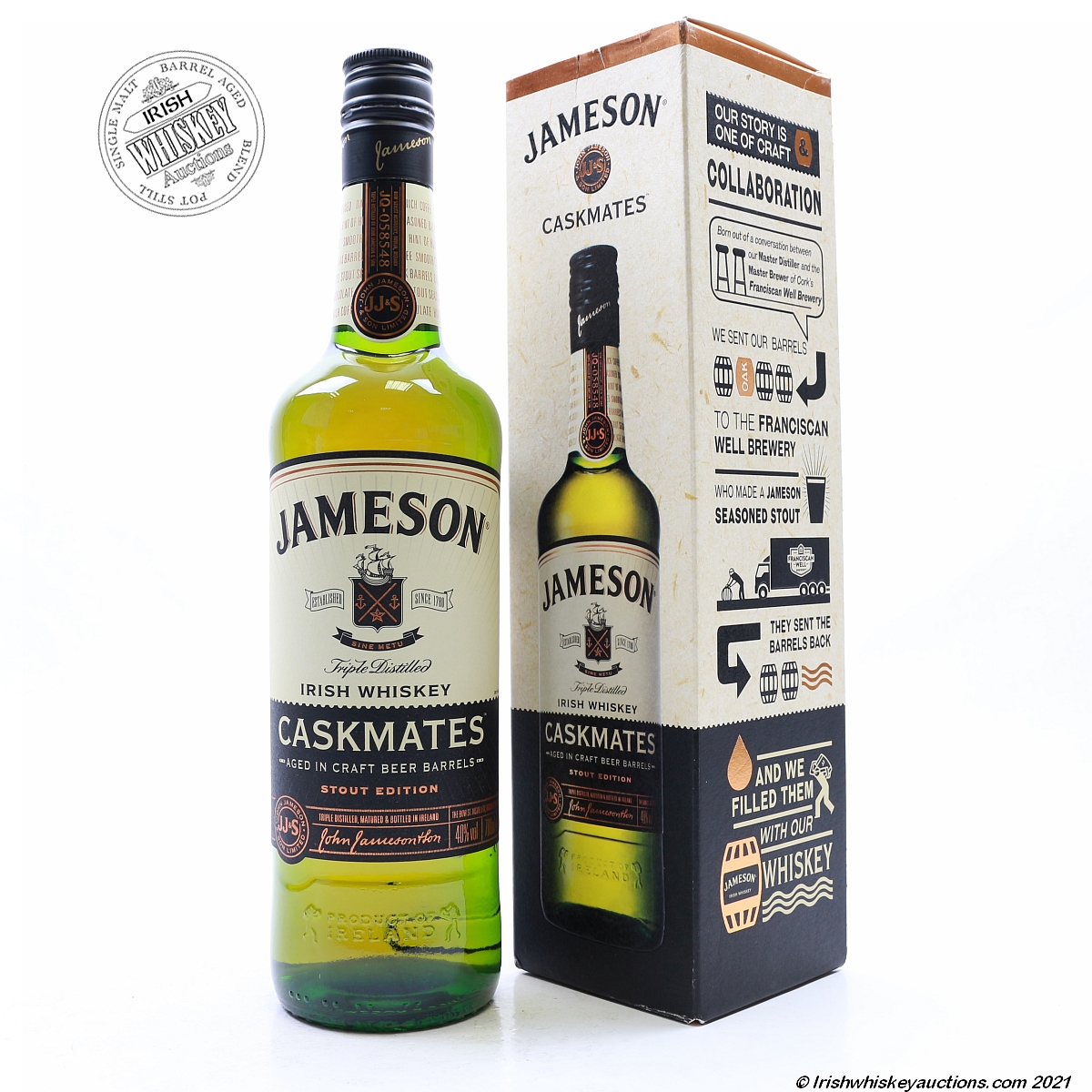 Irish Whiskey Auctions | Jameson Caskmates Stout Edition