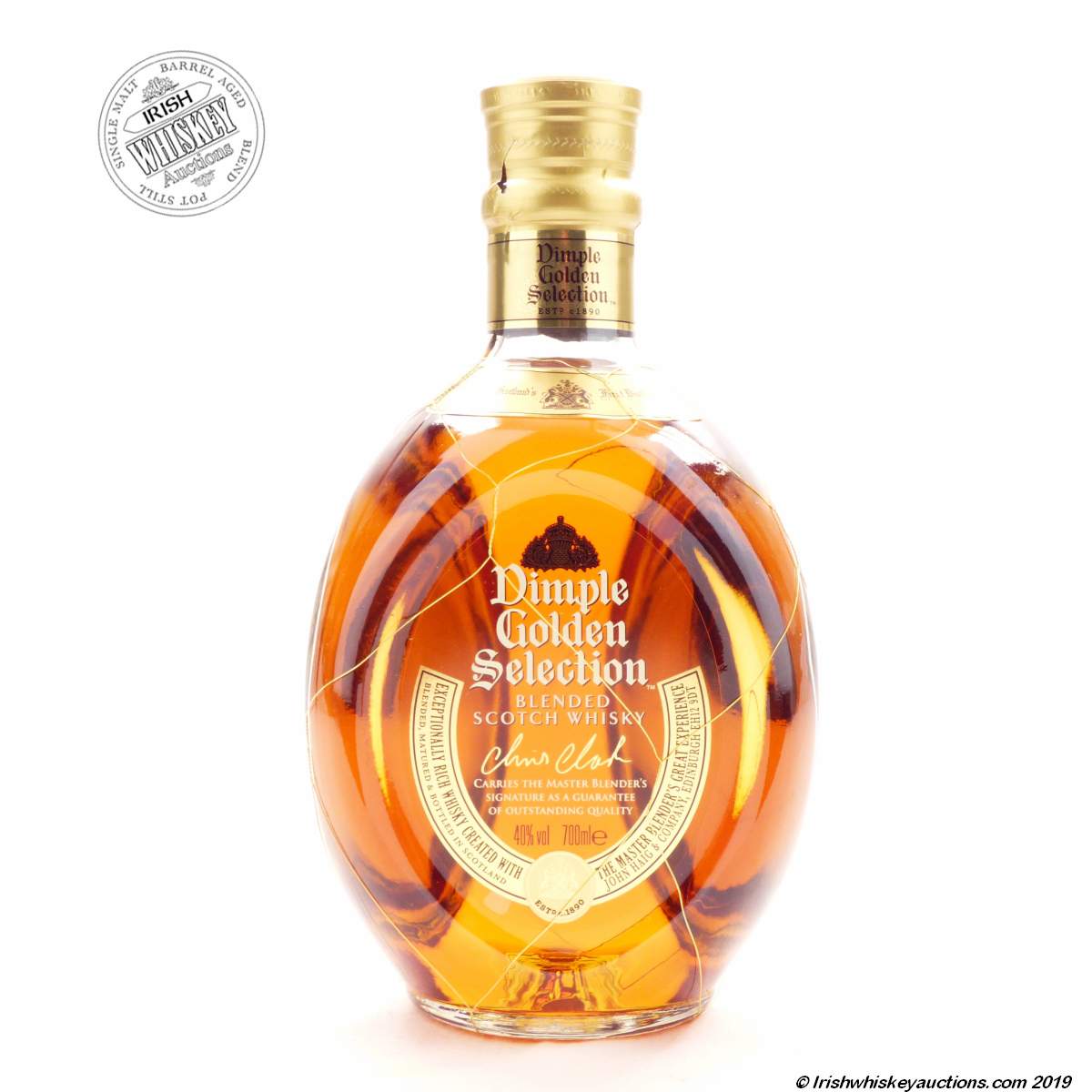 Blended | Dimple Whisky Scotch Whiskey Golden Irish Selection Auctions